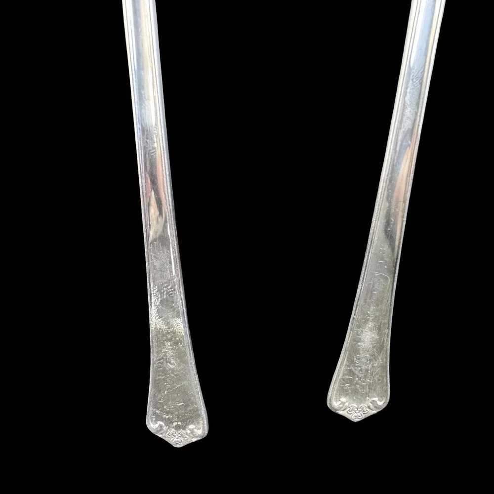 Rosemary by Easterling Sterling Silver Iced‎ Tea Spoons Set of 2